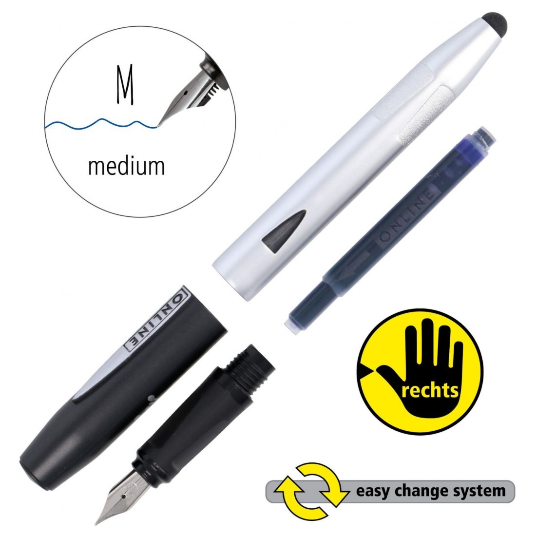 Fountain pen Beginners Fountain Pen Switch Starter 25087 Bright Blue Online