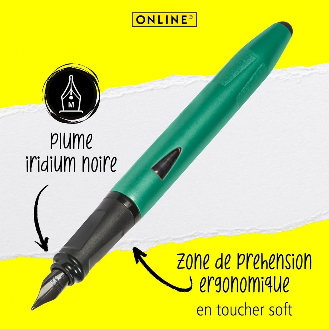 Online Switch Plus Fountain Pen Green Ocean  26149