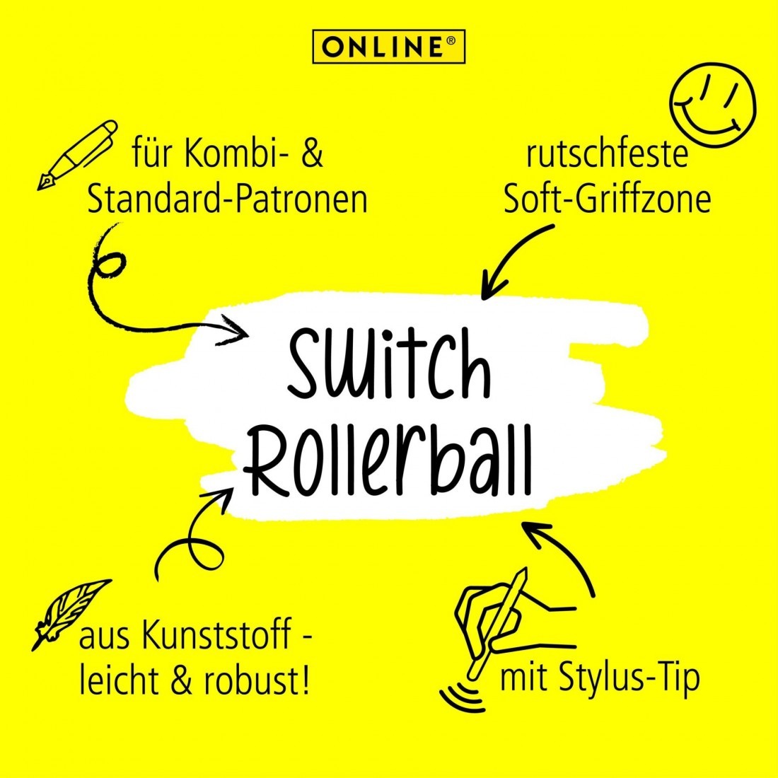 Rollerball Switch Plus Green, 26152, Online