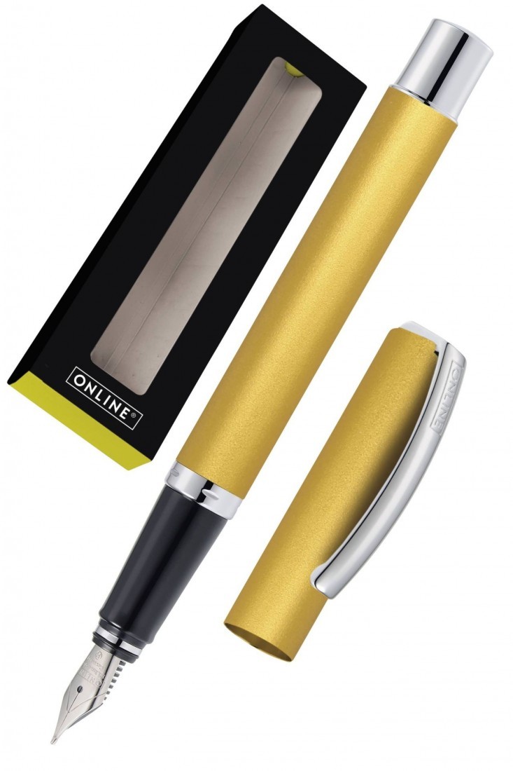 Fountain Pen Vision, Satin Golden Sand, 32642 Online