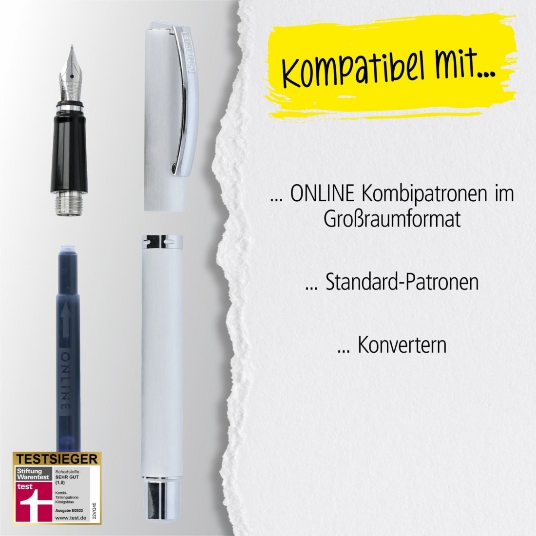 Fountain Pen Vision, Satin Golden Sand, 32642 Online