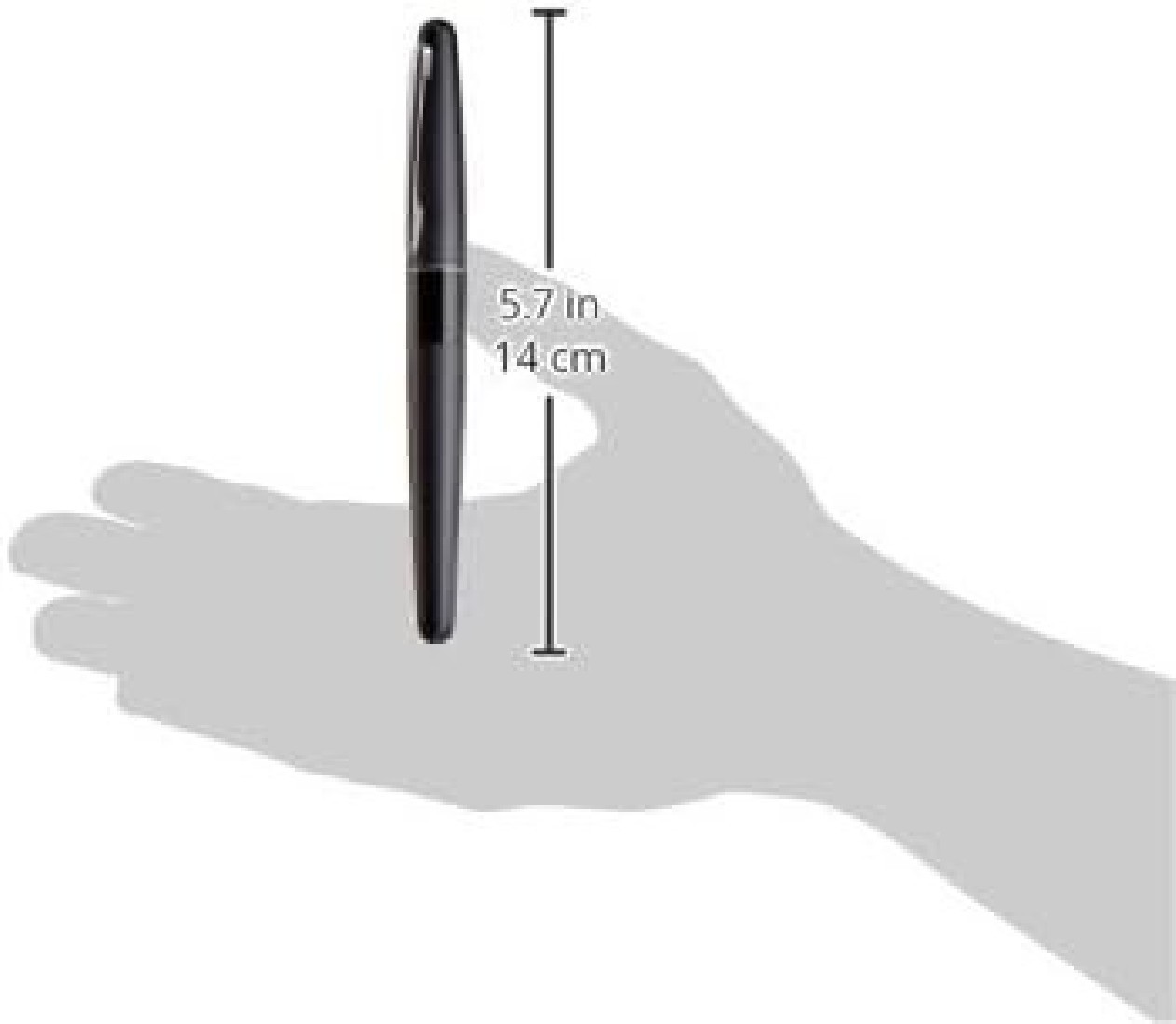 Pilot Cocoon Fountain Pen, Black Body FCO-3SR-B