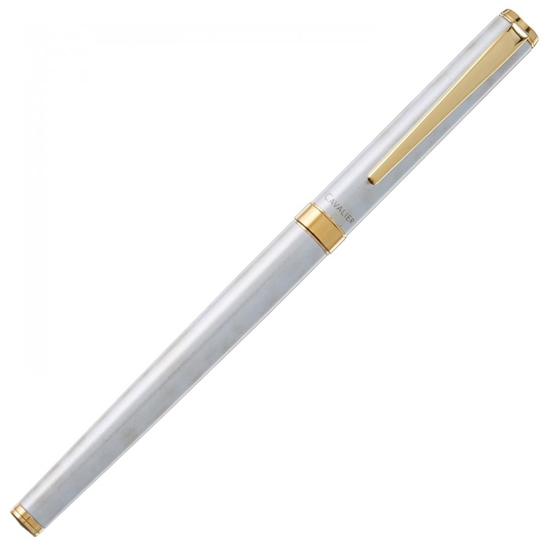 Pilot Cavalier Marble White GT Fountain Pen FCAN-5SR-GDWF