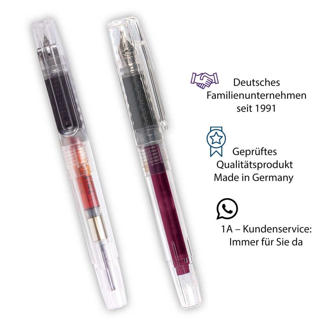 Fountain pen Bachelor Ice F with Converter 54115 Online