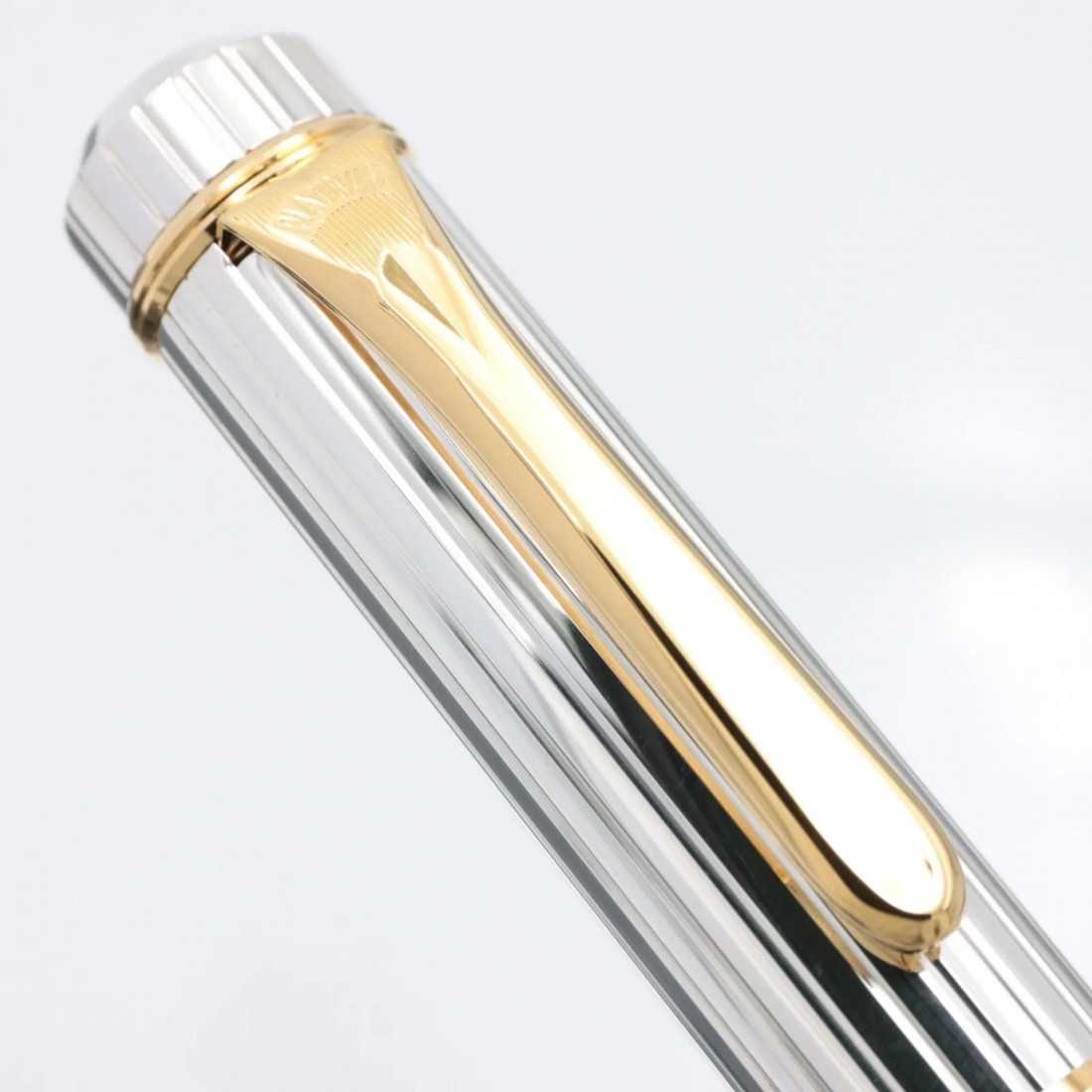 Platinum solid silver striped fountain pen PTS-5000