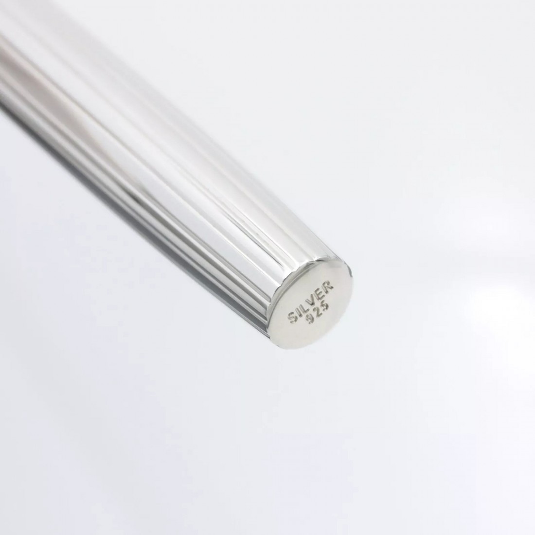 Platinum solid silver striped fountain pen PTS-5000