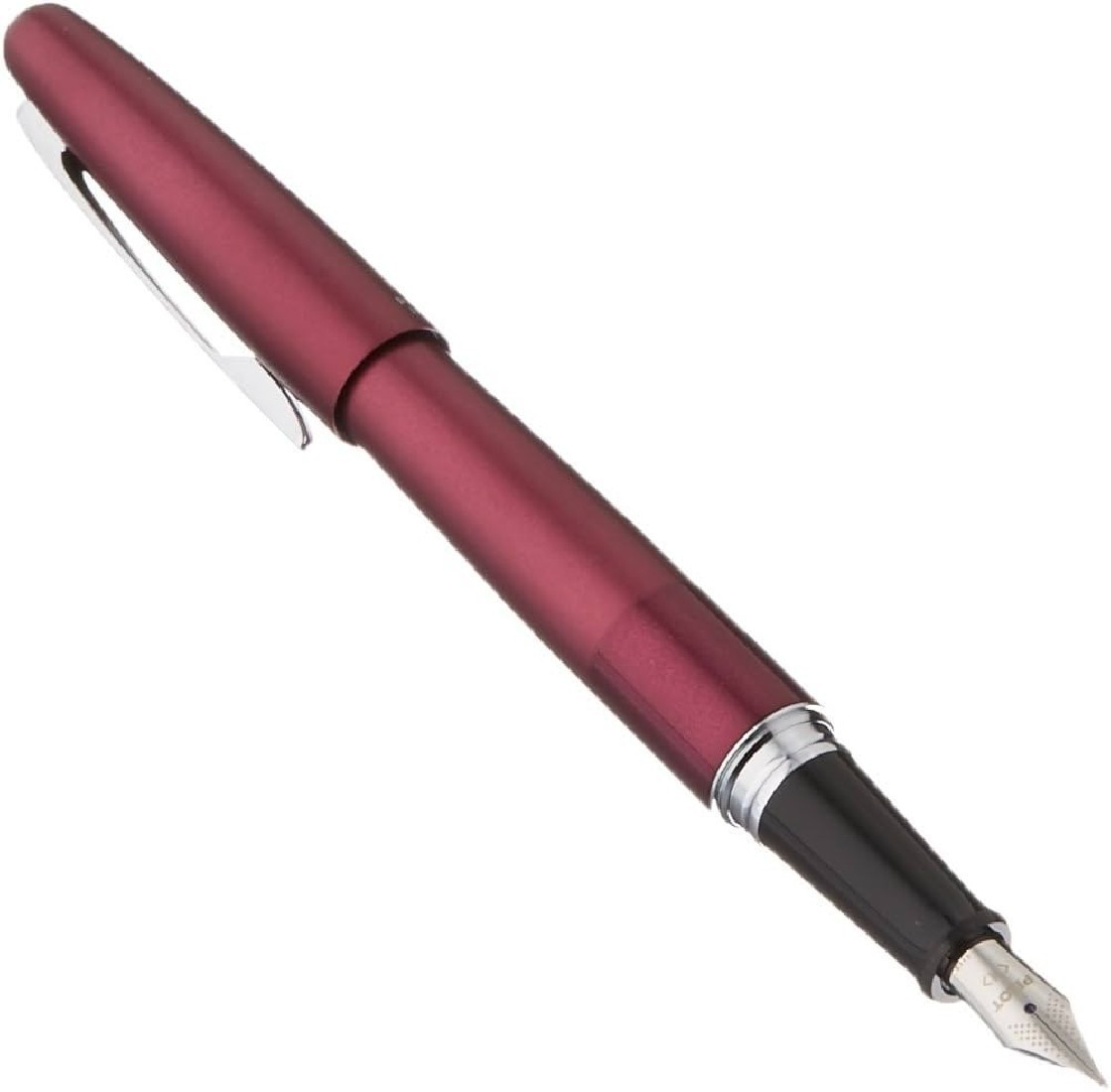 Pilot Cocoon Fountain Pen, Bordeaux Body FCO-3SR-BO