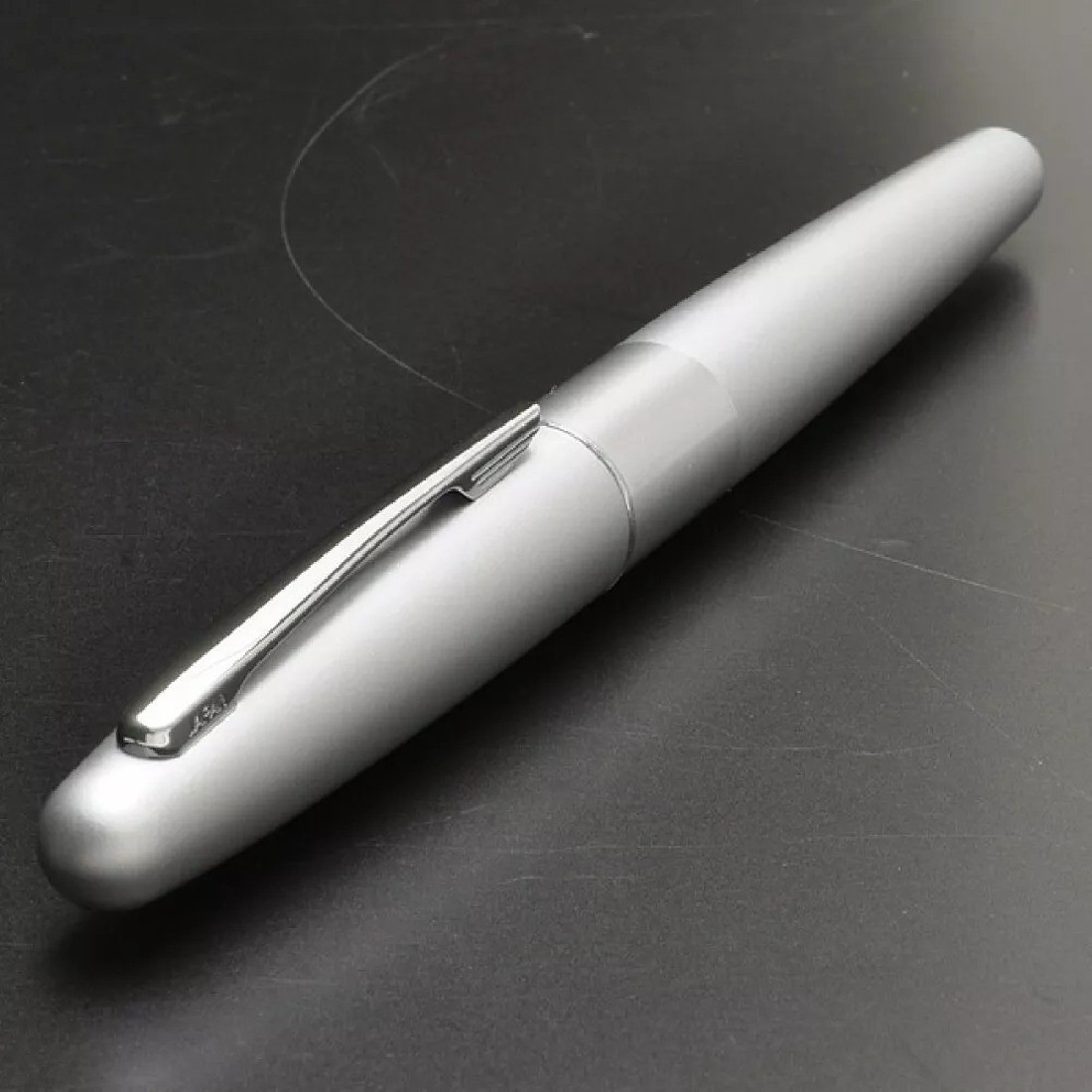 Pilot Cocoon Fountain Pen, silver Body FCO-3SR-S