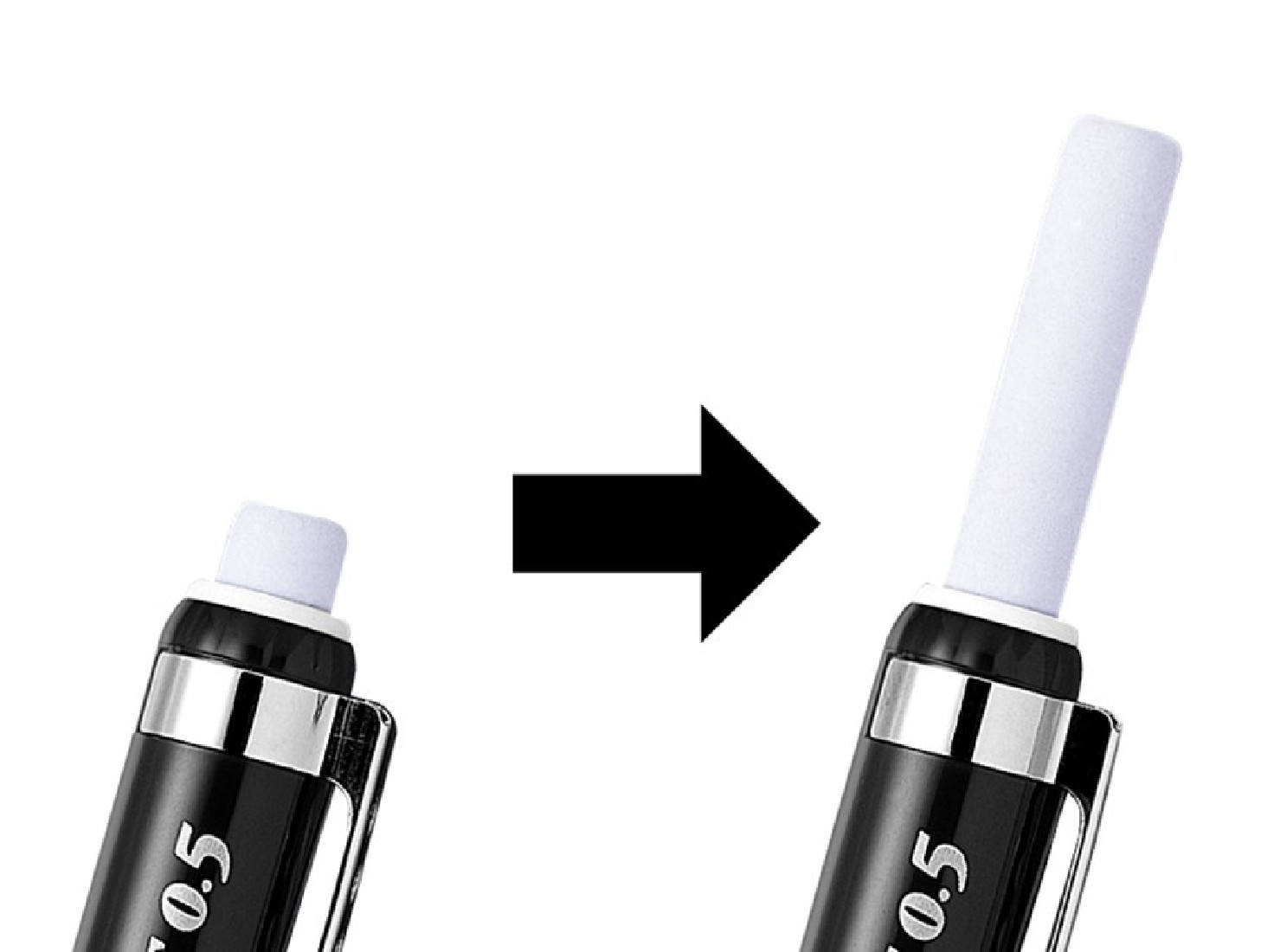 Pentel Tuff black 0,9mm mechanical pencil XQE9-A