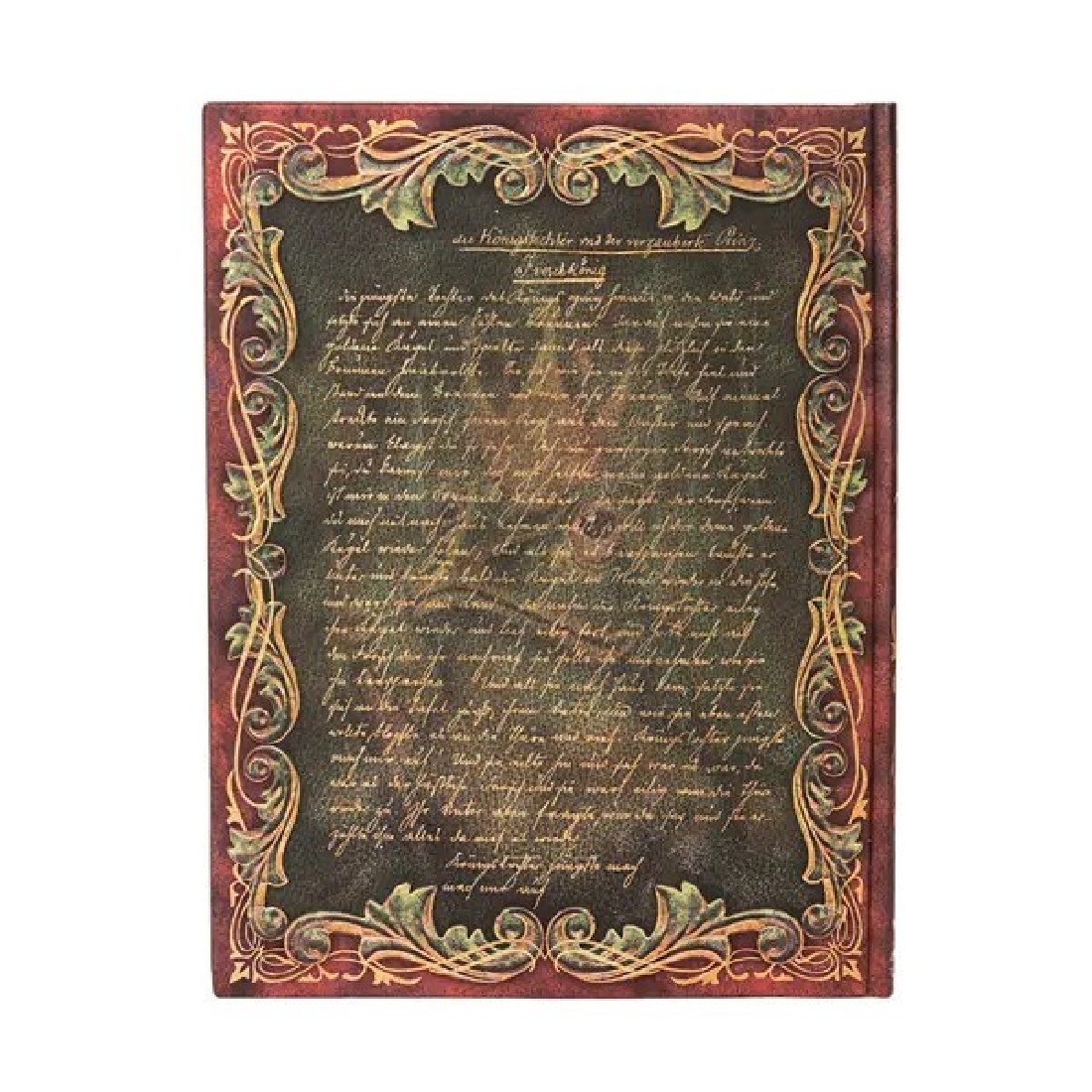 Paperblanks notebook, The Brothers Grimm, Frog Prince, ultra 18x23, ruled, hard cover