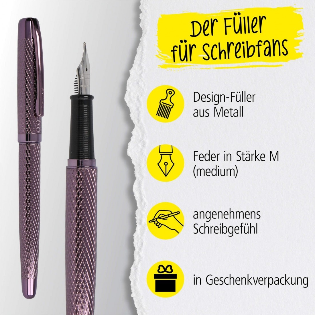 Online Fountain Pen Eleganza Diamond Night 34744