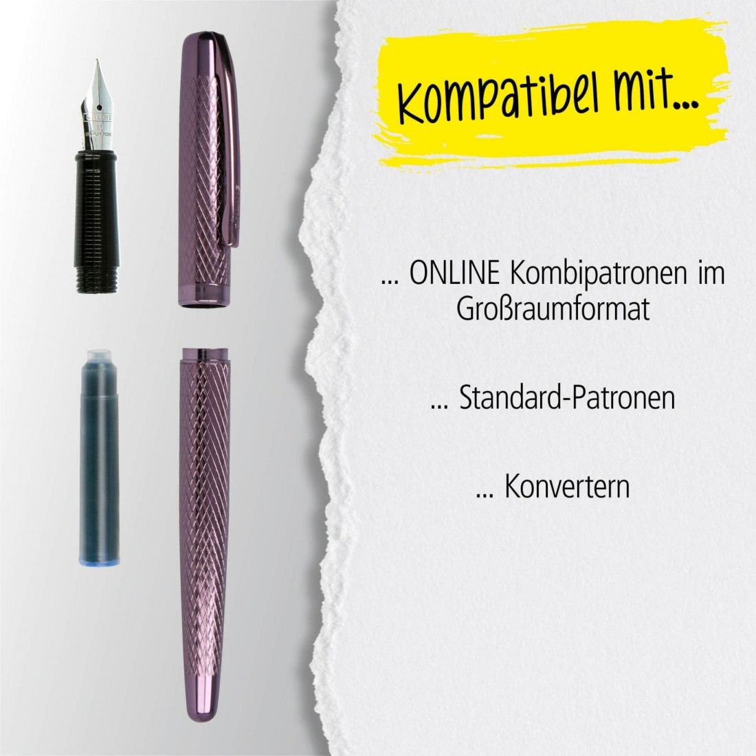 Online Fountain Pen Eleganza Diamond Night 34744