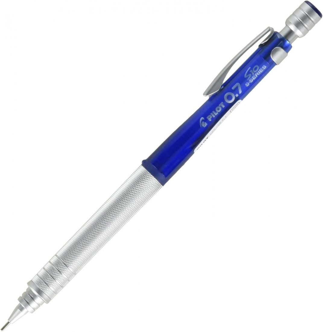 Pilot Mechanical Pencil S10, Transparent Blue Body, 0.7 mm HPS – 1SR – TL7
