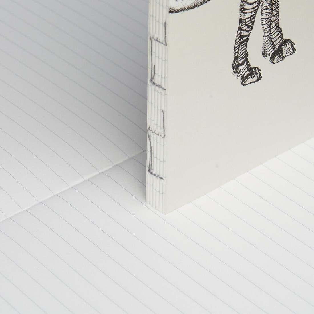 Paper Republic Animal Companions Zembra Book Refill XL Ruled Pap