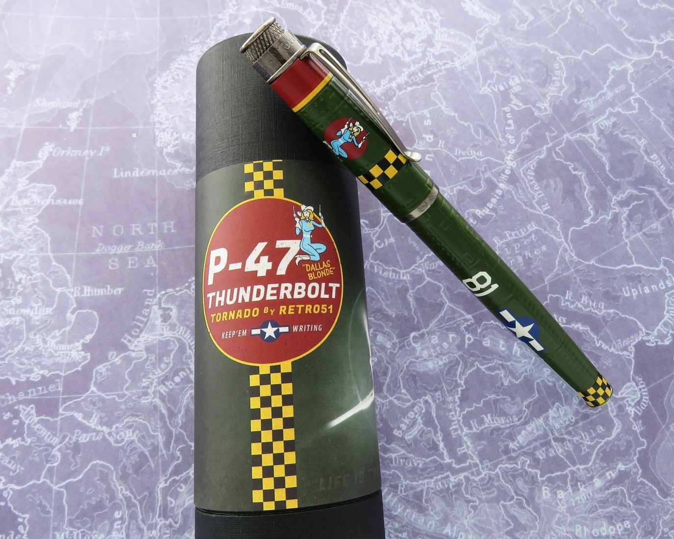 Retro 51 P-47 Thunderbolt, VRF-2247, Fountain pen