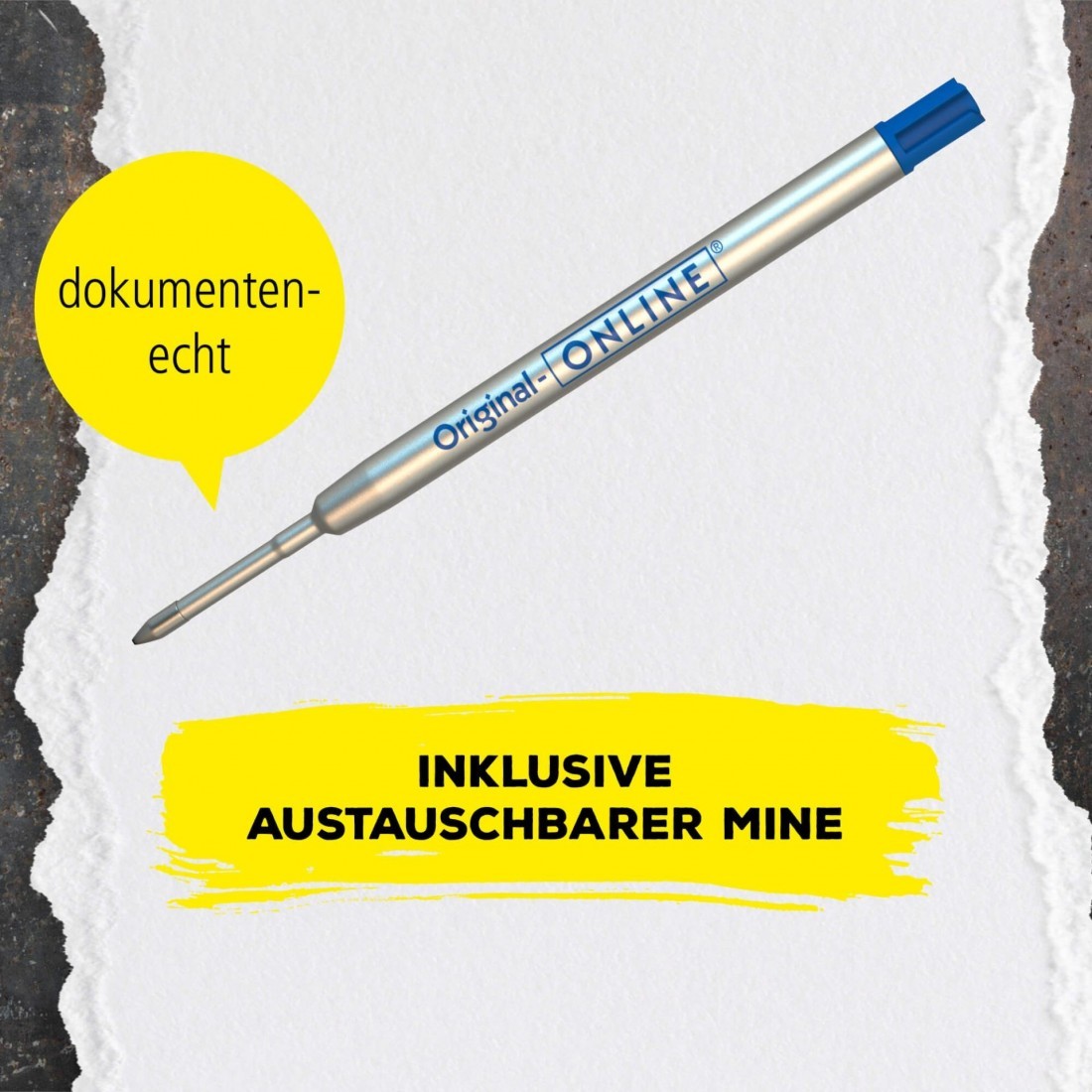 Online Multifunction pen 6 in 1, ballpen and tool, Yellow, 70170