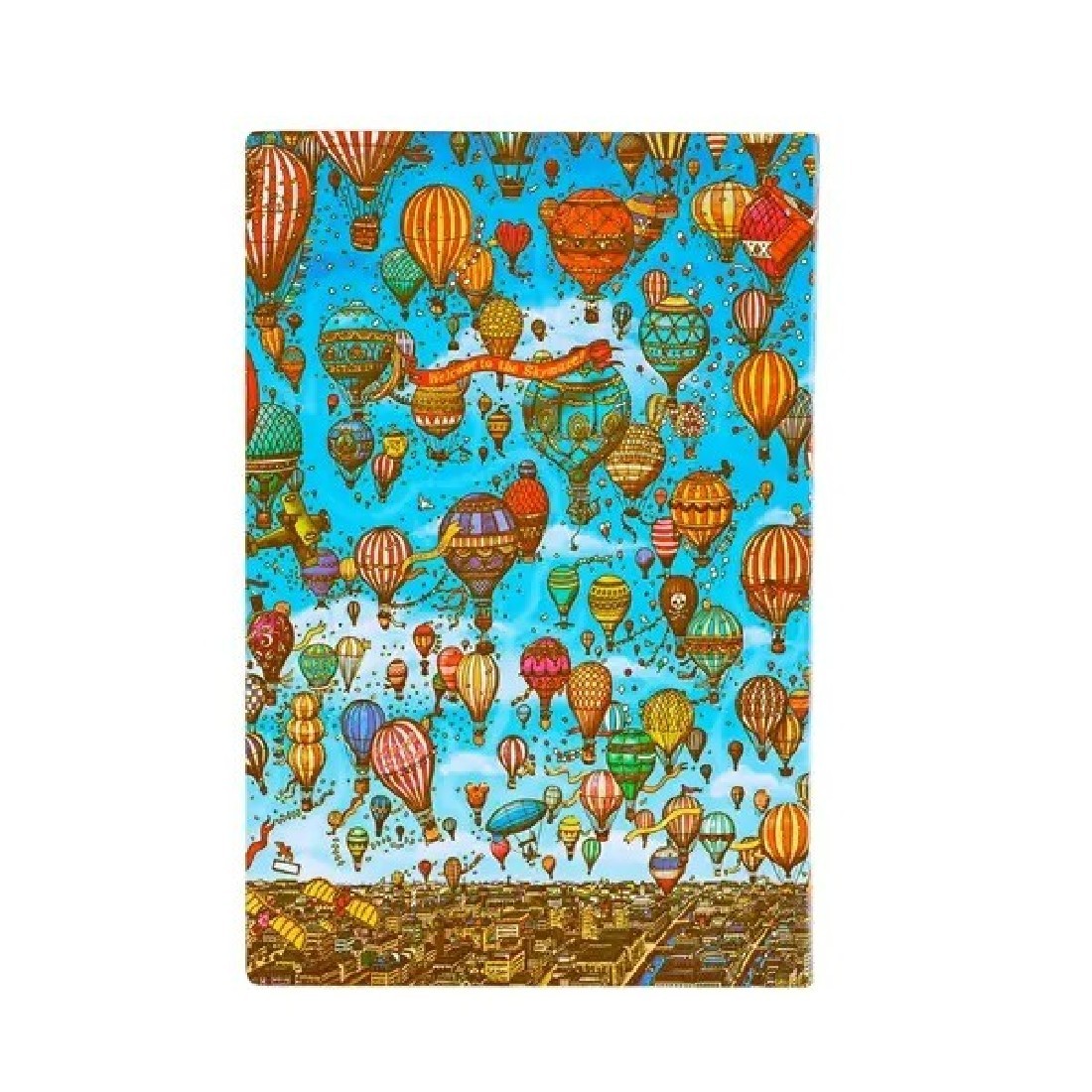 Paperblanks notebook, Balloon festival, Pierre the Maze Detective Mini Lined