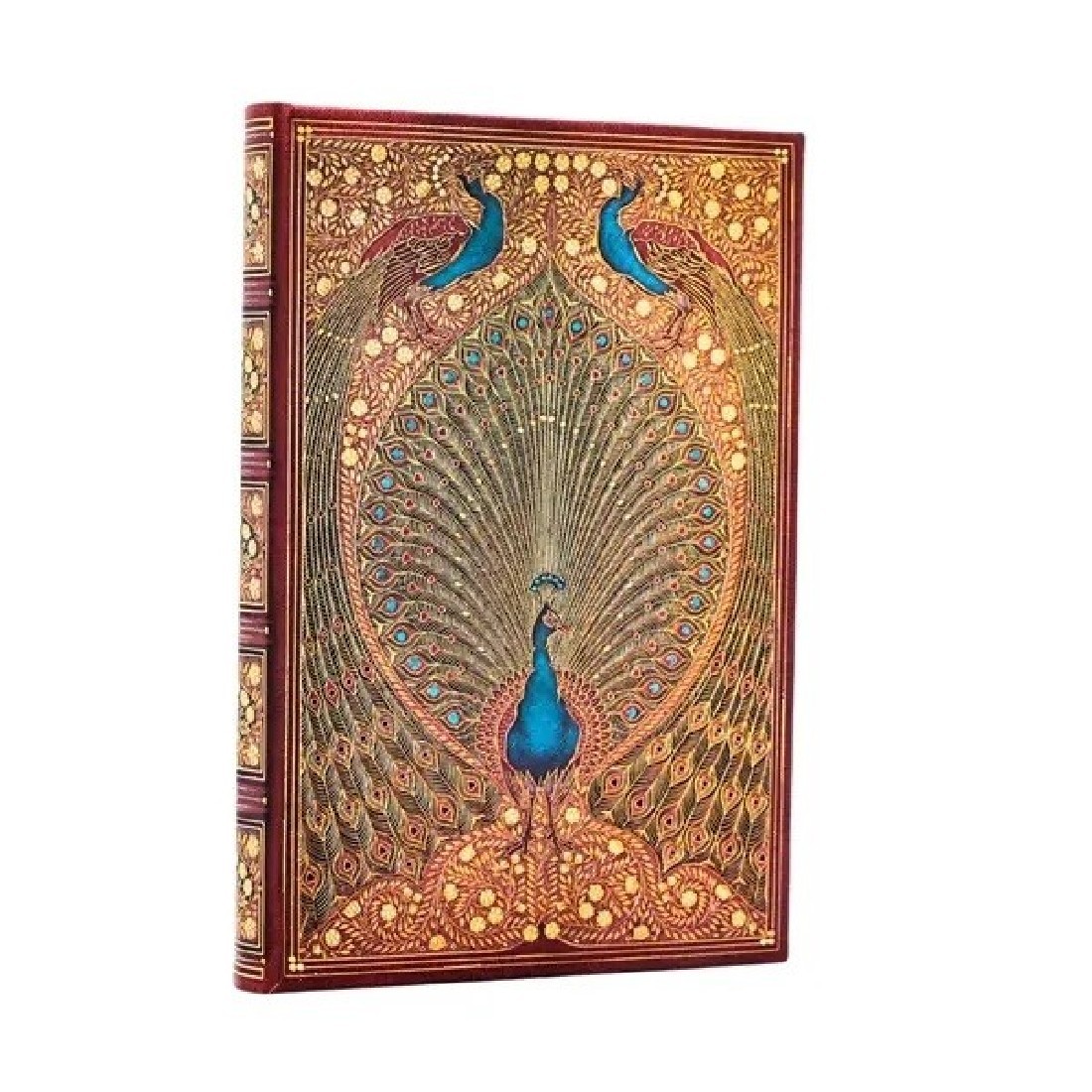 Paperblanks Notebook Hafizs Peacocks Midi Lined