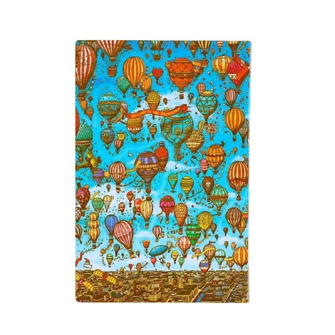 Paperblanks notebook, Balloon festival, Pierre the Maze Detective Midi Lined