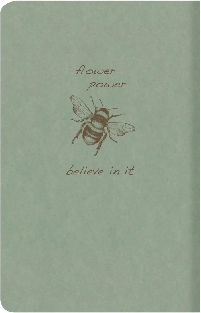 Clairefontaine Rhodia 107506C A Pique Book Stitched Thread Flying Spirit 11 x 17 cm 96 Pages Ruled Ivory Paper 90 Green Card Cover