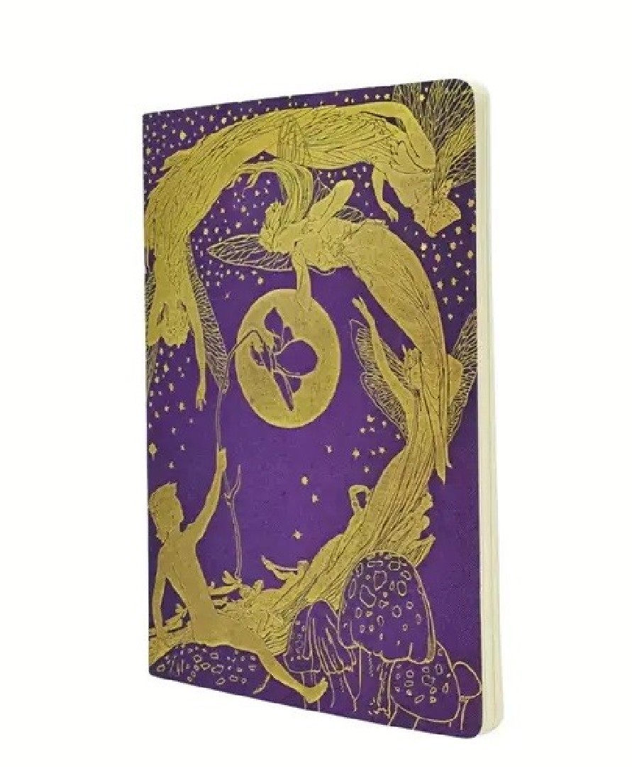 Paperblanks A4 Cahier Plain Violet Fairy
