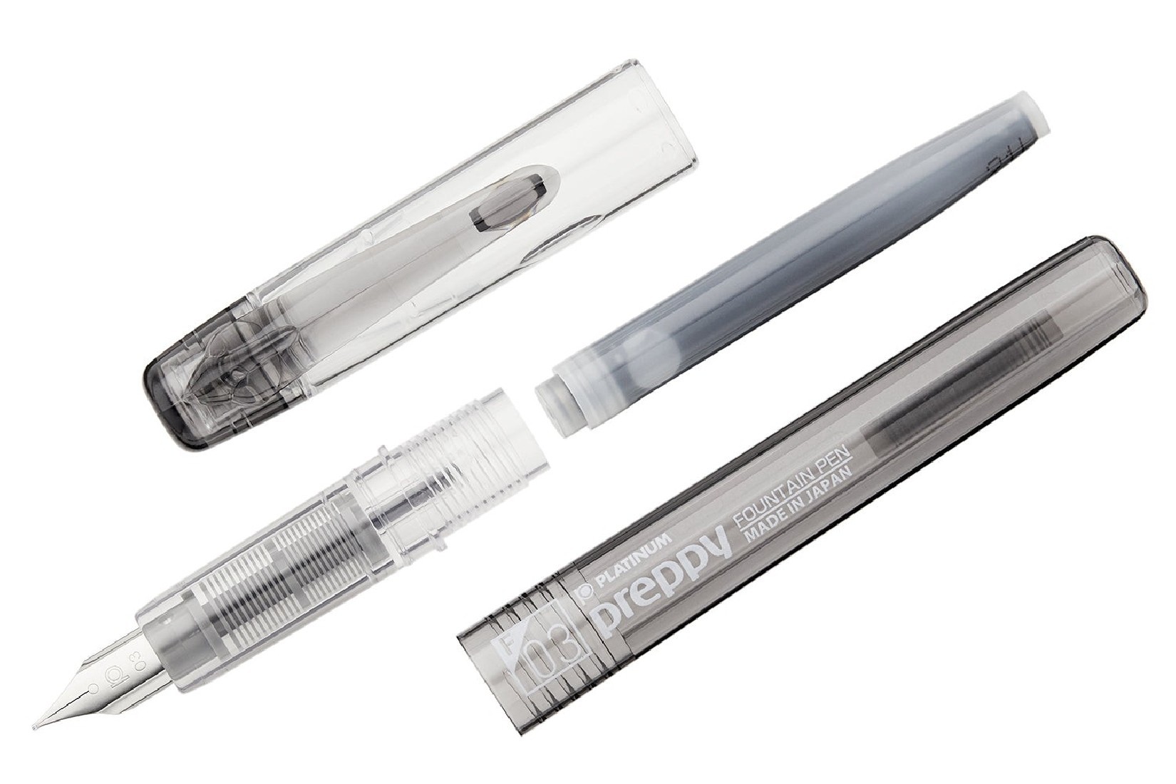 Platinum Preppy Black Fountain Pen