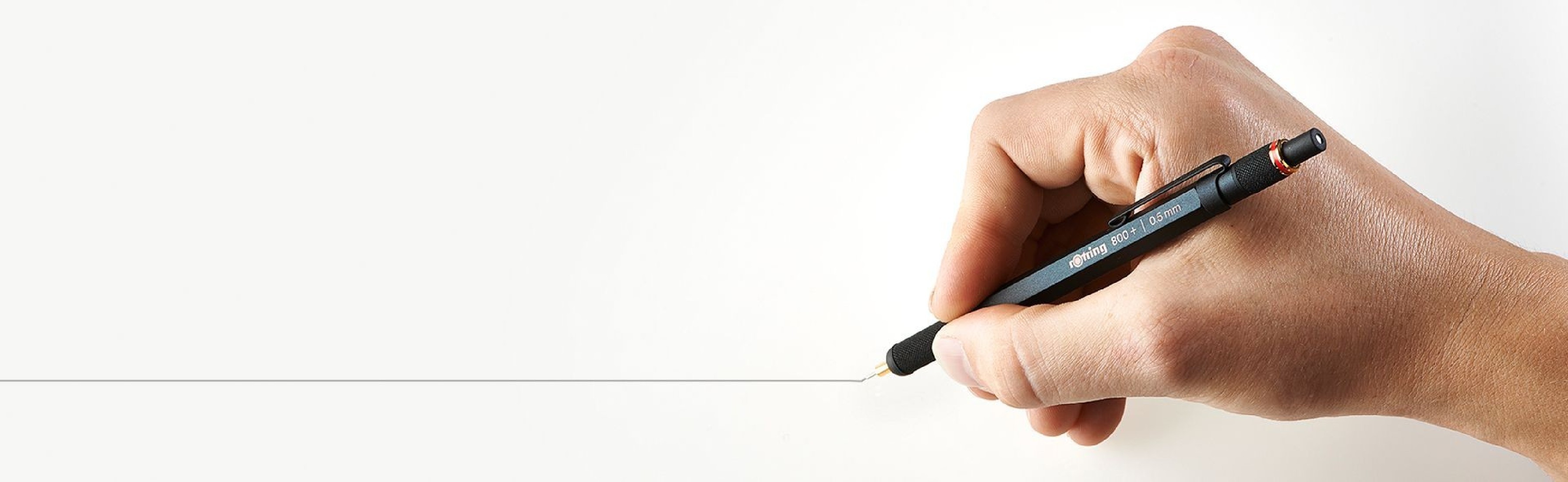 ROTRING 800+ BLACK 0,5mm (+Stylus Hybrid )MECHANICAL PENCIL