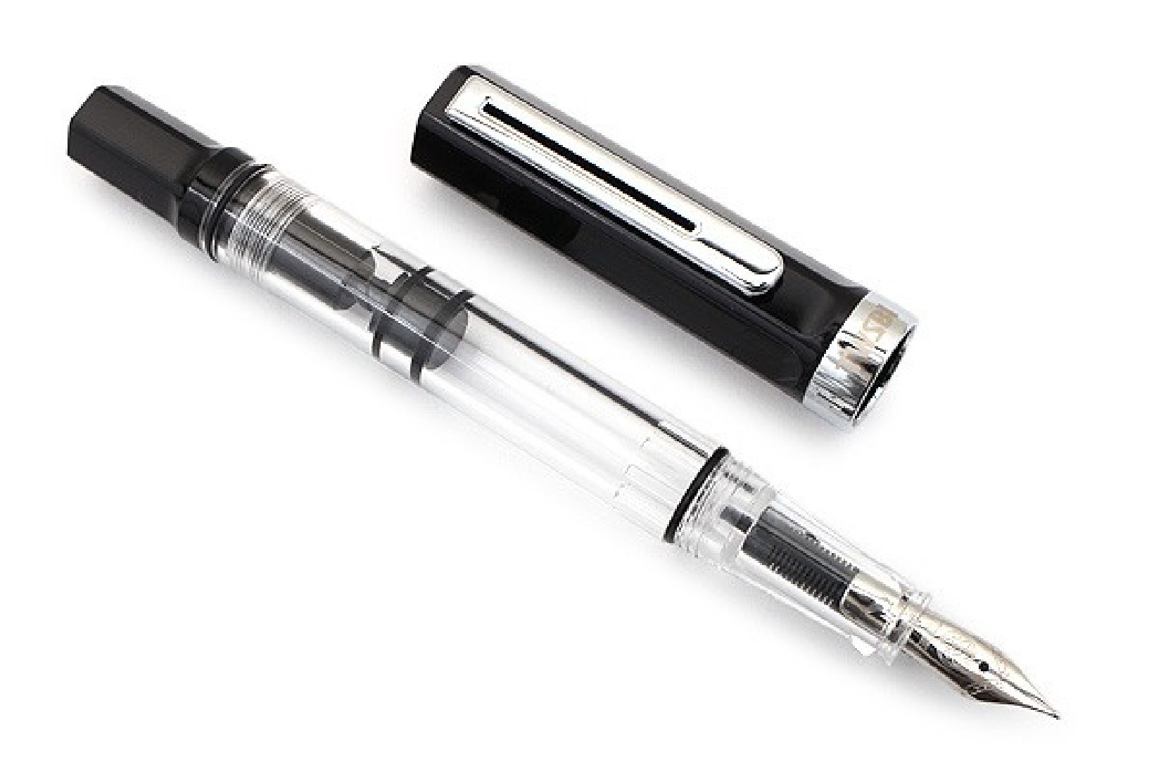 TWSBI ECO BLACK PISTON FILLING FOUNTAIN PEN