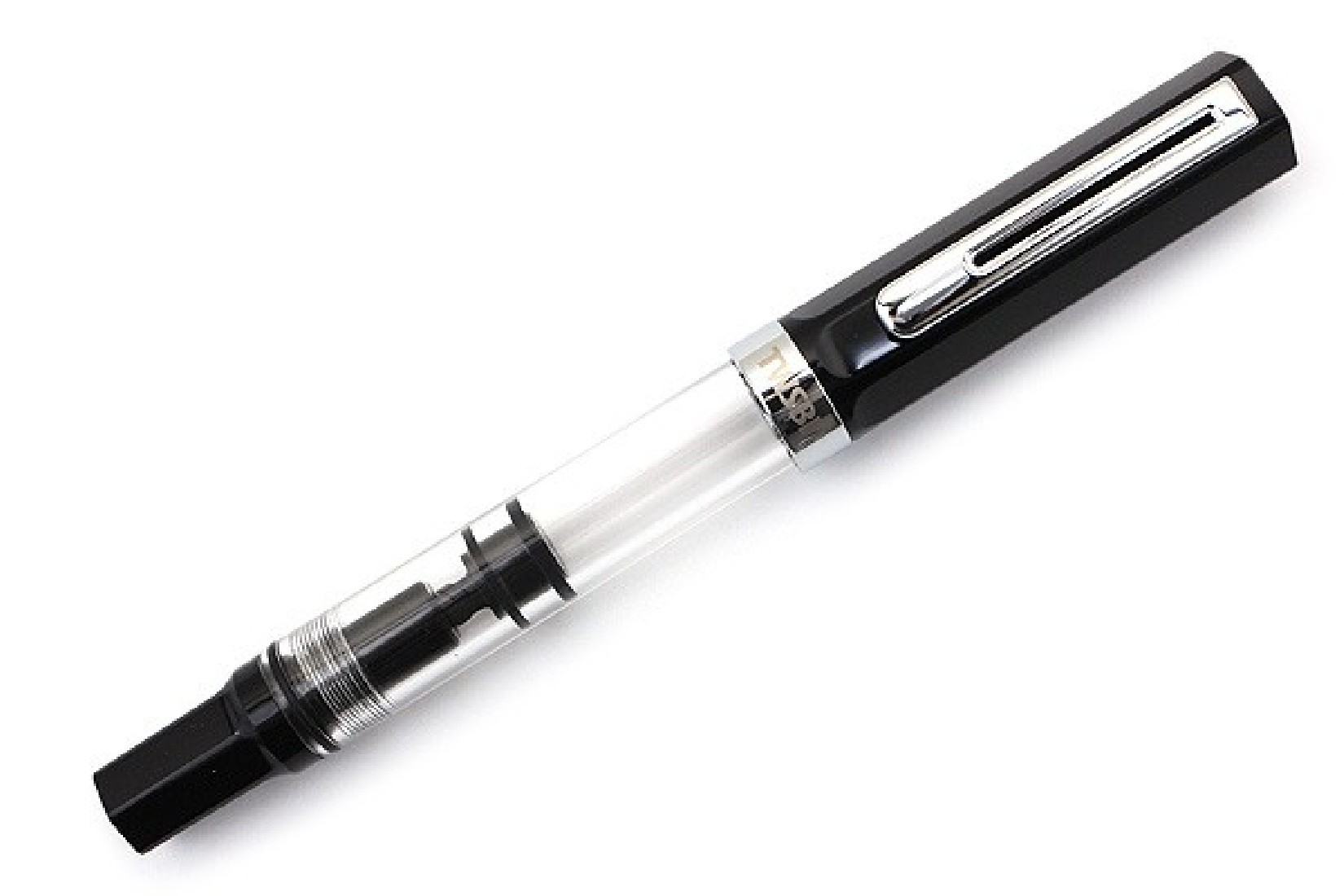 TWSBI ECO BLACK PISTON FILLING FOUNTAIN PEN
