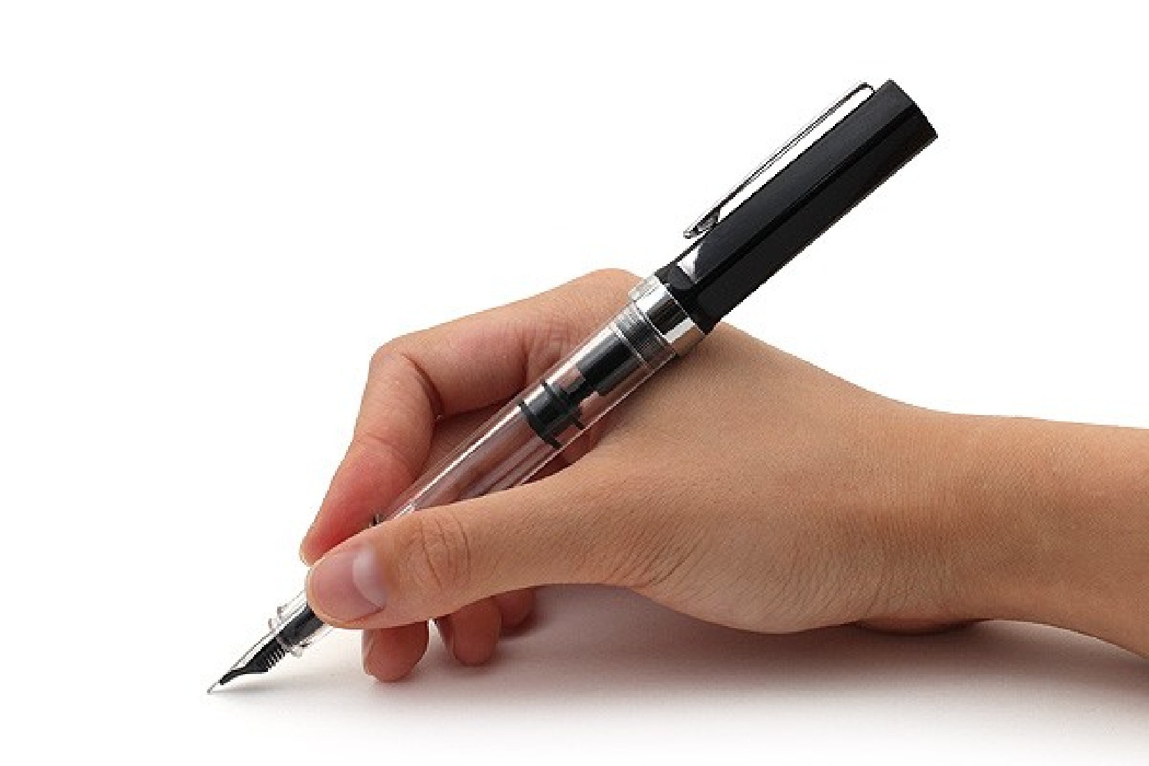 TWSBI ECO BLACK PISTON FILLING FOUNTAIN PEN