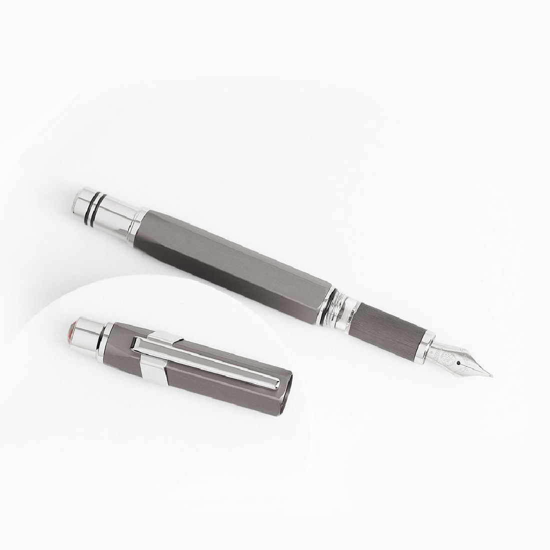 Twsbi Precision Gunmetal Fountain Pen