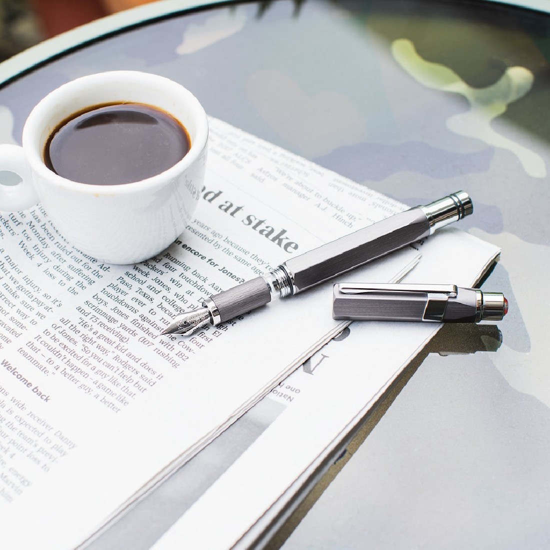 Twsbi Precision Gunmetal Fountain Pen