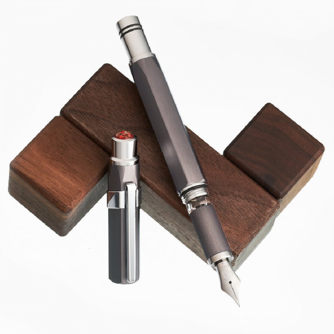 Twsbi Precision Gunmetal Fountain Pen