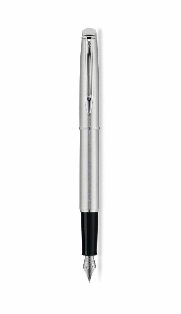 Waterman Hemisphere Stainless Steel CT Fountain  Pen