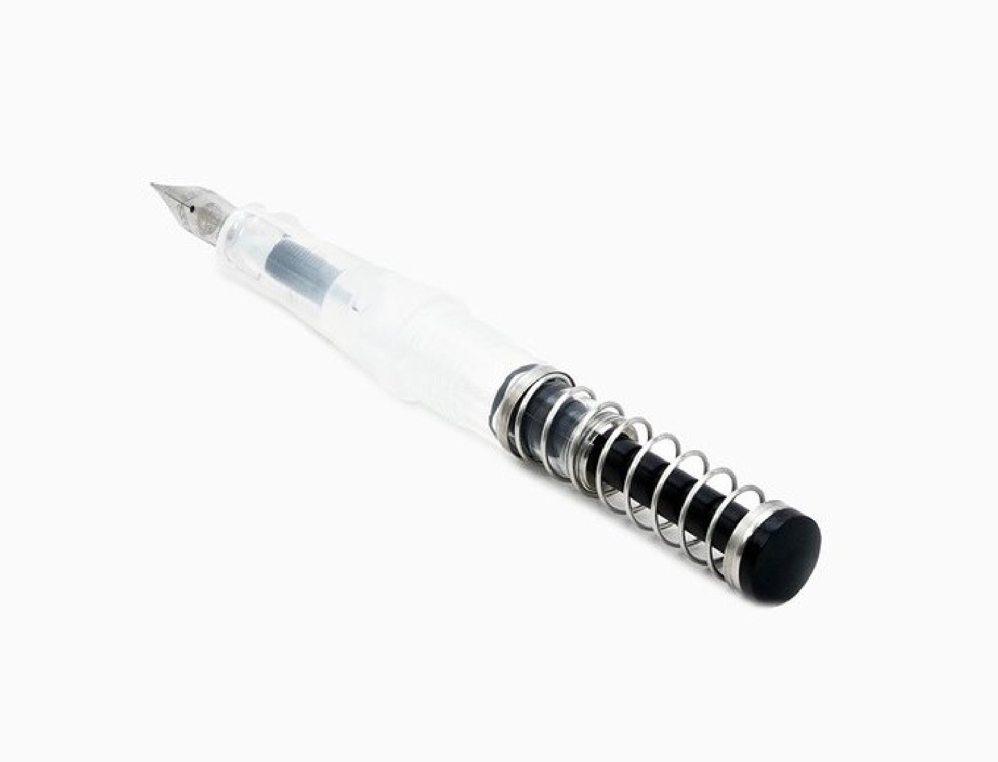 TWSBI GO Spring Load Mechanism Fountain Pen Smoke