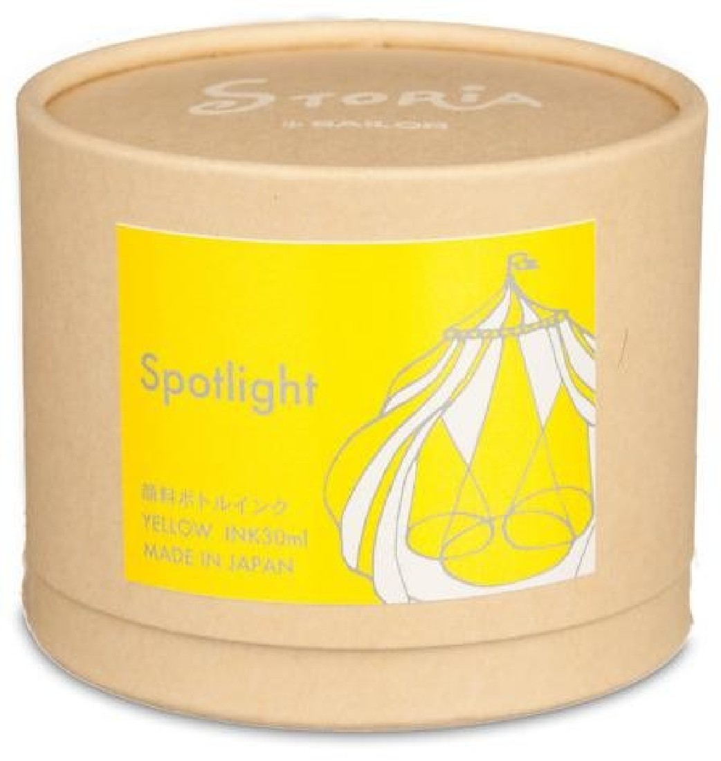 Sailor Storia Yellow ink 30ml Spotlight