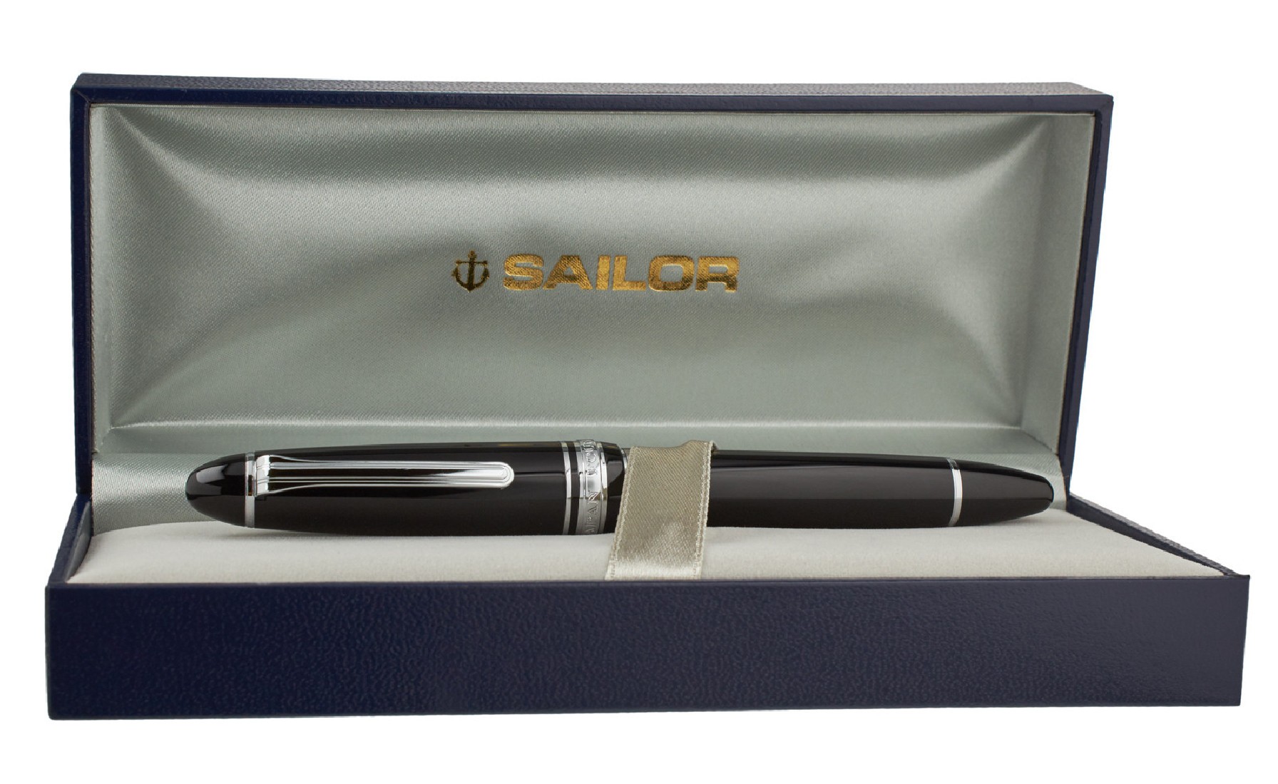 Sailor 1911 Classic Realo Black Silver Fountain Pen