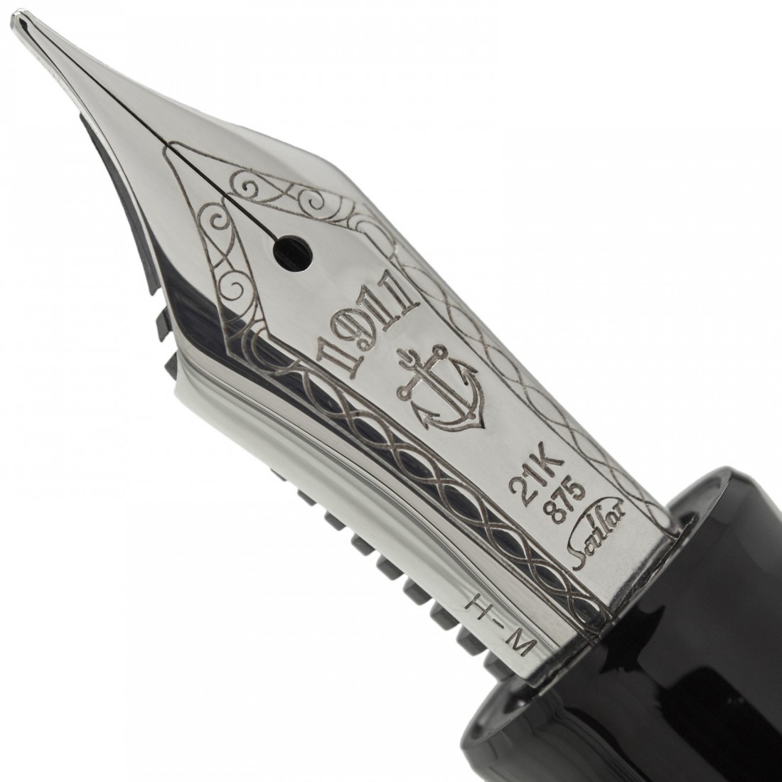 Sailor 1911 Classic Realo Black Silver Fountain Pen