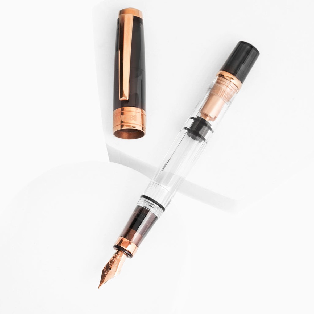 Twsbi Diamond 580 Smoke Rose Gold II Fountain pen