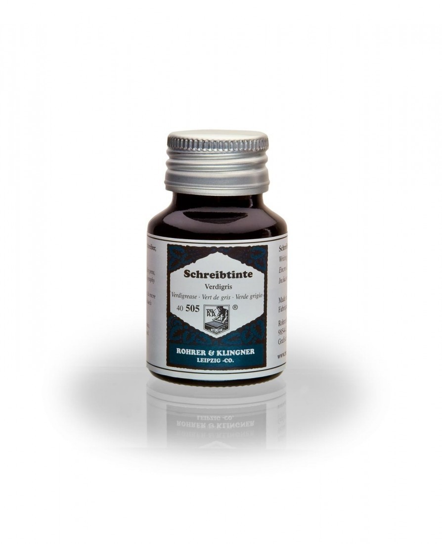 Rohrer & Klingner Verdigris Writing Ink - 50 ml Bottle