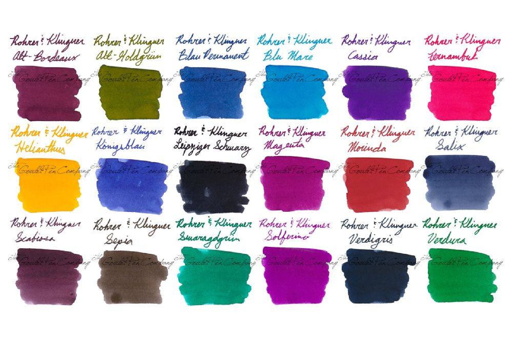 Rohrer & Klingner Eisen-Gallus-Tinte Salix Writing Ink - 50 ml Bottle