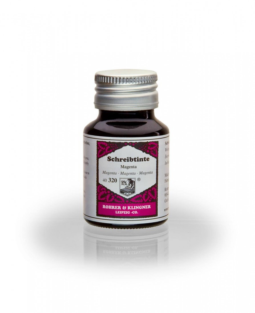 Rohrer & Klingner Magenta Writing Ink - 50 ml Bottle