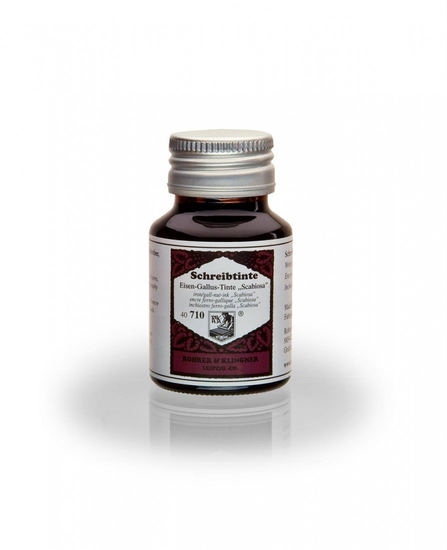 Rohrer & Klingner Eisen Gallus Tinte Scabiosa Writing Ink - 50 ml Bottle