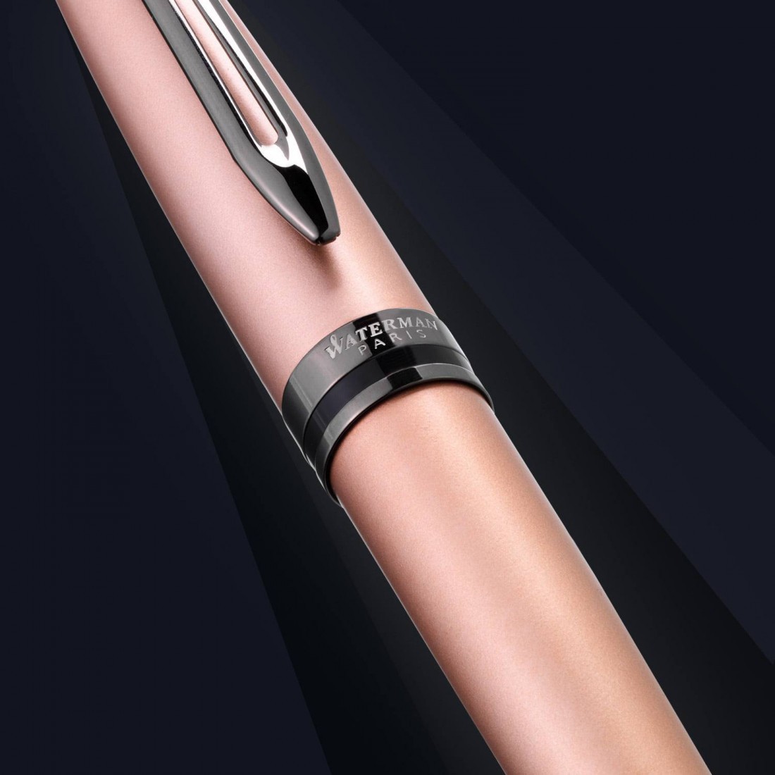 Waterman Expert Metallic Rose Gold Lacquer Fountain Pen (Special Edition)