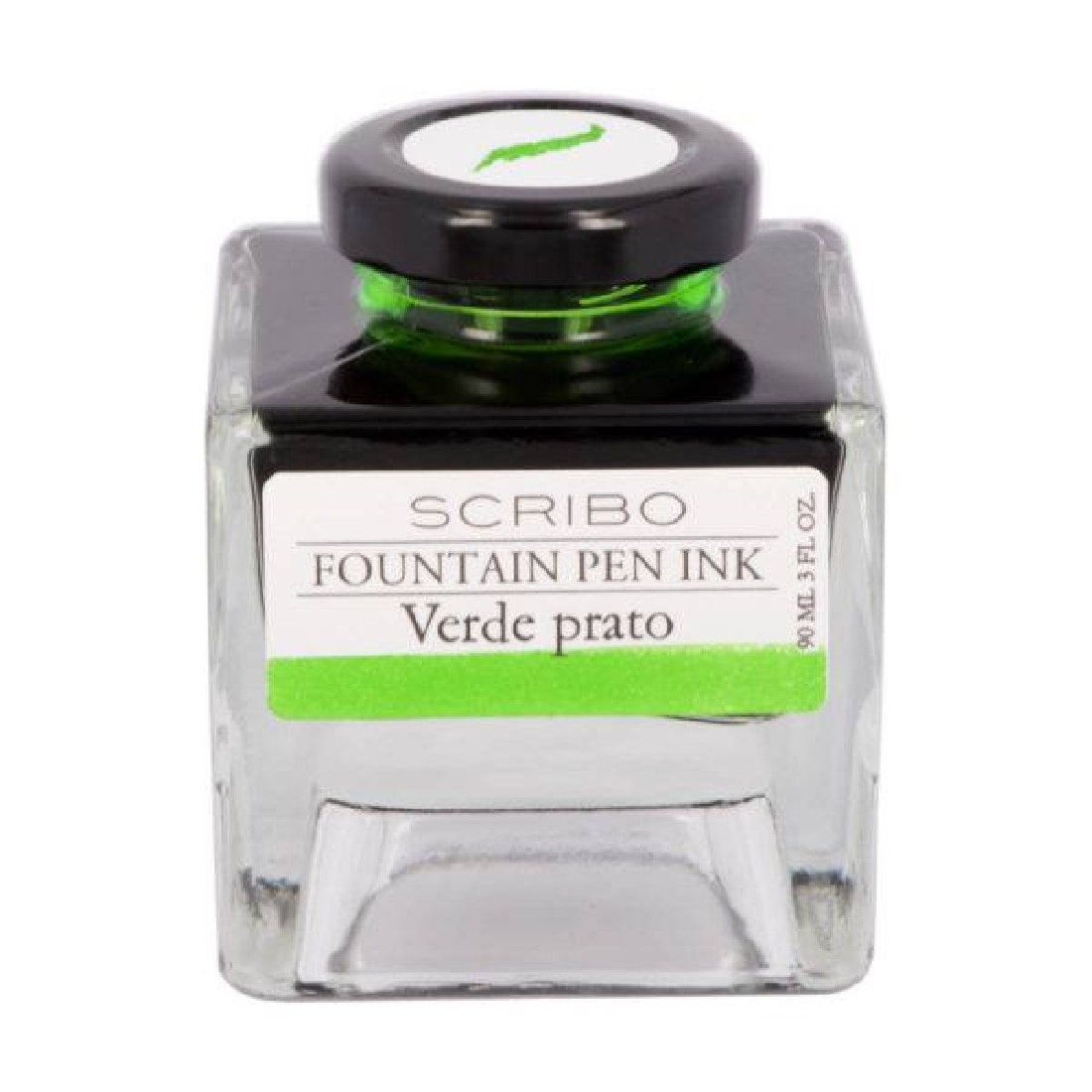 Scribo Verde Prato, a run in the open countryside 90ml bottle ink