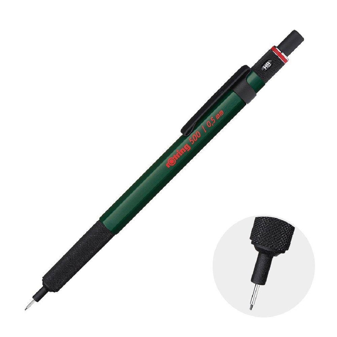 Rotring 500 green mechanical pencil 0,5mm