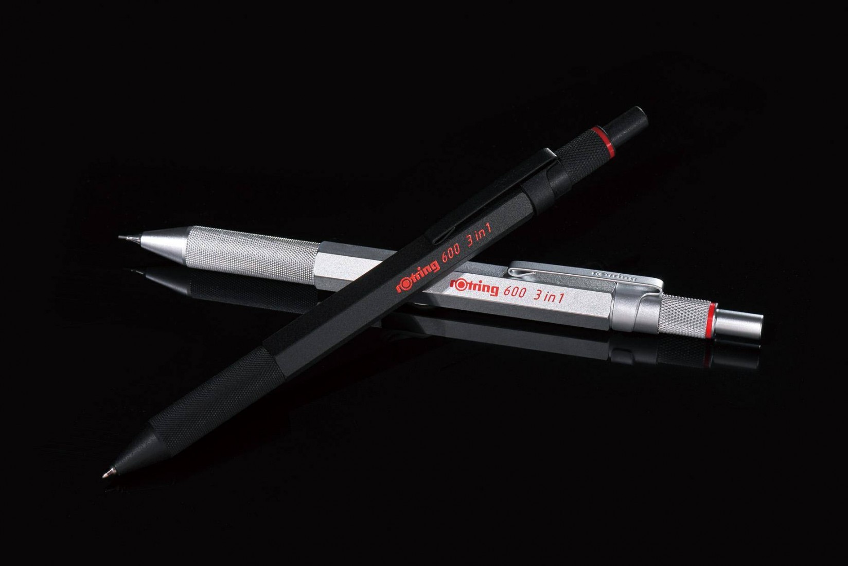 Rotring 600 Multipen 3 in 1 silver