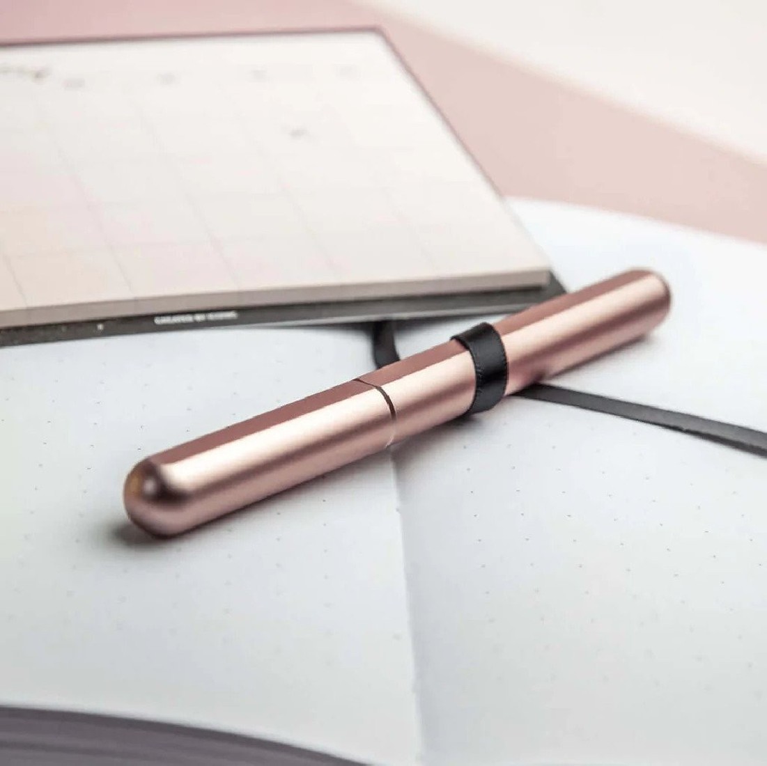 Stilform Aluminium fountain pen Rose Moon