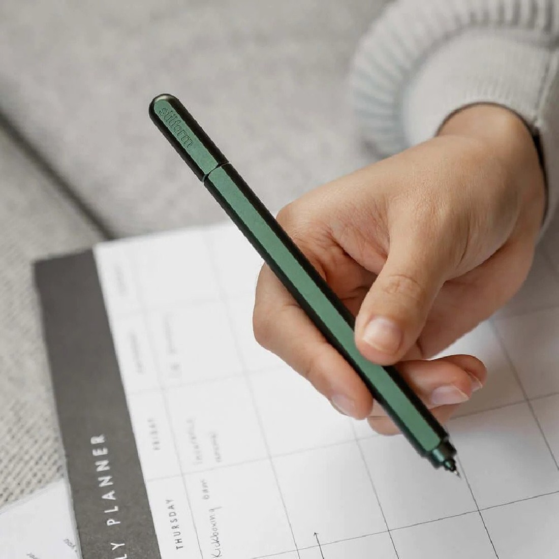 Stilform Aluminium Gel Pen Aurora Green