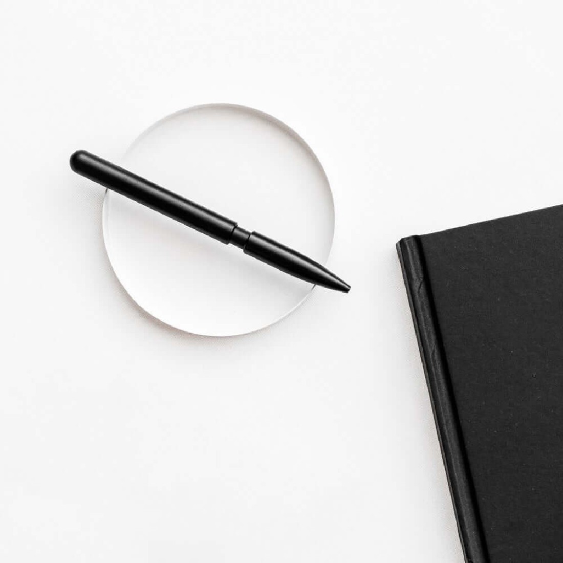 Stilform aluminium ballpoint pen Warp Black